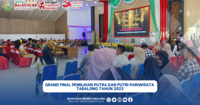 Acara Grand Final Pemilihan Putra dan Putri Pariwisata Kabupaten Tabalong Tahun 2023